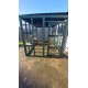Waterproof Four-Sided Catio cat enclosure painted green.  182CM (6FT) X 274CM (9FT)